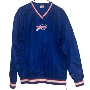 NFL BUFFALO BILLS men’s blue pullover size large or women’s XL